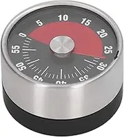 70dB Durable Waterproof Timer with Magnetic Alarm Home Timer Magnetic Design Black