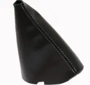 Real Leather Gray Stitch Manual Shift Boot Fits 94-98 Nissan Silva 240SX (for: Nissan)