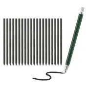 Mechanical Pencil 4.0mm, Lead Pencils Holder with 20pcs 2B Pencil Lead , Green