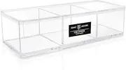 Isaac Jacobs International Acrylic 3 Section Tray