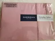 Sheridan Single Bed Sheet Set Percale Fitted Sheet Flat sheet Pillowcase Cotton