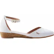 VISCATA Montroig Canvas Espadrille Flats in White at Nordstrom, Size 7