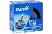 Oates Spin & Clean Compact Spin Mop & Bucket Set Each