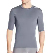 ADIDAS MEN"S COMPRESSION TECHFIT BASE LAYER FITTED TEE CLIMALITE SIZE XL NEW