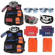 2 Pack Tactical Vest Toy Nerf Pistol N-strike Elite