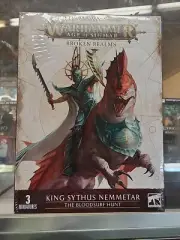 Warhammer Age Of Sigmat Broken Realms King Sythus Nemmetar Bloodsurf Hunt Sealed