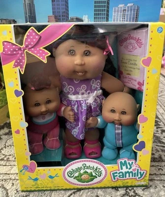 Hispanic Cabbage patch kids My Family new in box