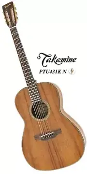 TAKAMINE Acoustic electric guitar PTU431K N With Gig bag