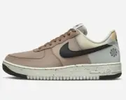 Nike Air Force 1 Crater - 7.5 - DH2521-200 Archaeo Black Light Bone Grey QS OG