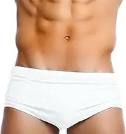 [DGHM-JLMY] Men's Solid Color Bikini Swimming Briefs Swimwear Swim Briefs Bikini Board Surf Shorts Boxer Swimsuits