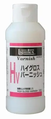 Liquitex acrylic paints Liquitex HV high-gloss varnish 120ml