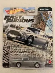 ASTON MARTIN DB5 ON CARD (CAR CULTURE FAST & FURIOUS ) #1/5