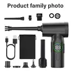 Compressed Air Duster Blower Electric Vacuum Cleaner 50000RPM for PC Car Home