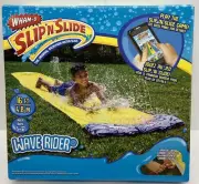 Wham-O Slip N Slide Wave Rider Single Backyard Water Slide 16 Ft
