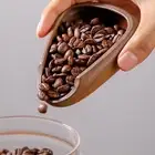 Coffee Bean Dosing Cup Wooden Dosing Vessel Coffee Dosing Tray