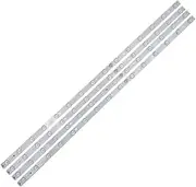 GYSABVCP 4pcs LED Backlight Strip Fit for Haier LE42B8000TF LS42H6000 LE42B310G LE42B510F LT-42C550 LE42B310G LT-42C571 LT-42HG82U PLDED4243A LED Backlight Strip