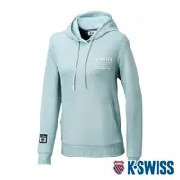 在飛比找momo購物網優惠-【K-SWISS】連帽上衣 Modern Hoodie-女-