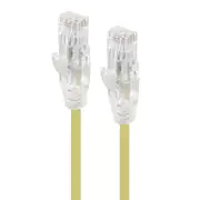 Alogic 0.50m Yellow Ultra Slim Cat6 Network Cable - Alpha Series [C6S-0.50YEL]