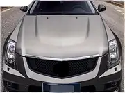 hood scoops for cars， 2025 Suit Compatible For Cadillac 08-12 Cts Refitting Large Enclosure Cover, And Kaicts-v Cover Carbon Fiber Auto Hood Parts(Carbon Fiber Cover)