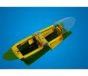 eduard 49712 1/48 Aircraft- F4J Interior for Academy (Painted SA)