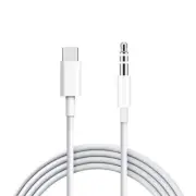 USB -C to 3.5mm AUX Jack Audio Cable Male Car Audio for iPhone 15 Pro Max