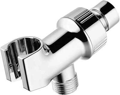 Soporte de cabezal de ducha para cabezales ducha mano,plástico inodoro cromo