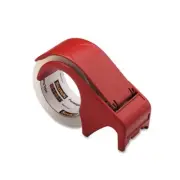 Scotch Packaging Tape Dispenser - Holds Total 1 Tape[s] - Refillable - Red