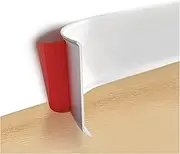 Art3d Flexible Wall Baseboard Molding Trim, Peel and Stick Vinyl Wall Skirting Board - 609 x 10 CM, White