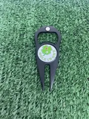 Golf Divot Repair Tool And Bottle Opener With Magnetic Ball Marker