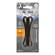 Zeus Nosh Flexible Chicken Chew Bone Puppy Toy Small