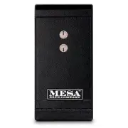 Mesa MUC1K Undercounter Depository Safe with Dual Key Access Hinge - Dark Gray