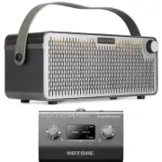 Hotone Pulze 30-watt Portable Modeling Amplifier with Control Pedal - Eclipse
