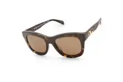 Michael Kors Empire Square Shiny Dark Havana/Brown Women's Sunglasses MK2193U 300673