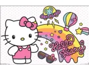 Hello Kitty - Retro Rainbow Poster, Trends, RP17420, NEW