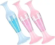 Veemoon 3pcs Vase Shape Rhinestone Pen for Nail Art DIY Craft Tool Flower Pot Art Pen Rhinestone Craft Tool Nail Point