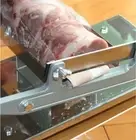 Stainless Steel Manual Frozen Meat Slicer Beef Slicing Machine Vegetable ap