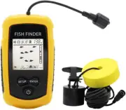 Fish Finder LCD Color Screen Portable Wired Fish Finder 100M Depth Sonar