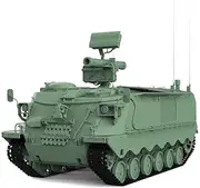 MRY-SFW Army Tank BMC Toys 1/48 Military Model Kit Sweden Luftvärnsrobotbandvagn Lvrbv.701