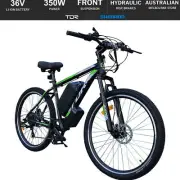 29" 250W EBIKE ELECTRIC BICYCLE 36V 18AH BATTERY FOR CITY COMMUTE EMTB 7 SPEED