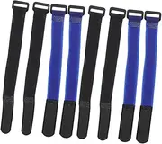 Yardwe Crowing Proof Poultry Collars 8pcs Pack for Roosters Geese and Ducks Anti-Noise Neck Belts in Nylon