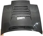 Car Accessories Compatible For Nissan 180SX S13 Dmax Style Carbon Fiber Hood Glossy Finish Bonnet Cover DM Tuning Vented Body Kit Trim Part