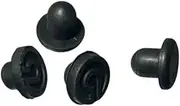isbridge Suitable Fit for 2Pair Mirror Hole Plug Rubber Caps CBR600RR CBR1000RR Grom R1 R6 MT FZ 07 09 YZF R3 Ninja 300 400 650 ZX 6R 10R Z400 Z650 Many