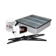 Sakura Front Wiper Blades & Filter Service Kit for Mitsubishi Pajero QA 1.6L 2.0