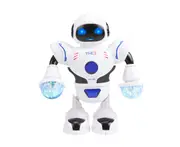 Supperstore Educational Electric Music Toy Dancing Robot with LED Colorful Lights To Distinguish Sound and Light