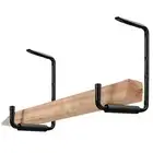 2Pcs Garage Storage Hooks Wall Mounted Modern for Snowboard Canoes Surfboard