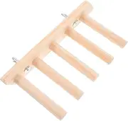 BESPORTBLE Cat Climbing Pole Step Wooden Ladder Wall Mounted Cat Shelf Durable Indoor Furniture for Cats Easy Climbing Steps Space Saving Design for Living Bedroom