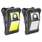 1x Clip On Solar Light Outdoor Patio Solar Motion Sensor Security Umbrella Light