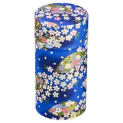 Omotenashi Yuzen Blue Tea Canister - 200g