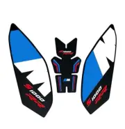 BMW S1000 RR Streetfighter Rubber Tank Pads Protectors 19-23 Black SP