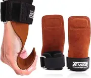 TAVIEW Premium Weight Lifting Wrist Hooks Straps for Maximum Grip Support - D...